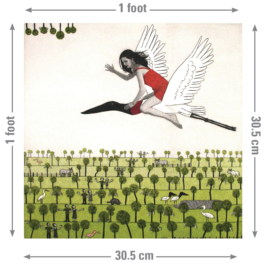Footprint graphic Footprint graphic
