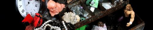 Pandora's Box, assemblage by Susan Richards