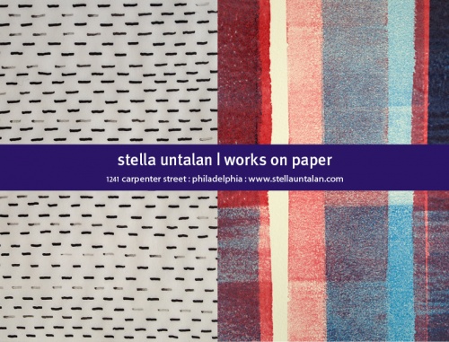 Stella Untalan open studio October 25+26th