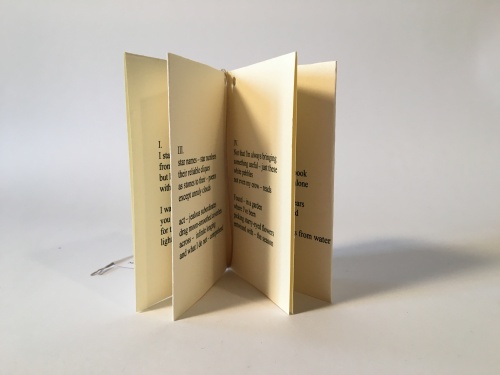 Six Little Poems in a small book by Eric Edwards