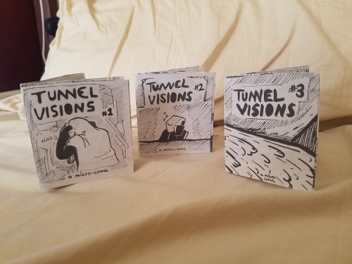 Tunnel Visions #1, #2 and #3 by Jay Imbrie