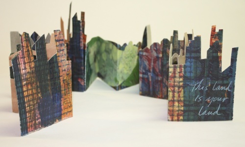 This Land is Your Land, artist's book by Lesley Mitchell
