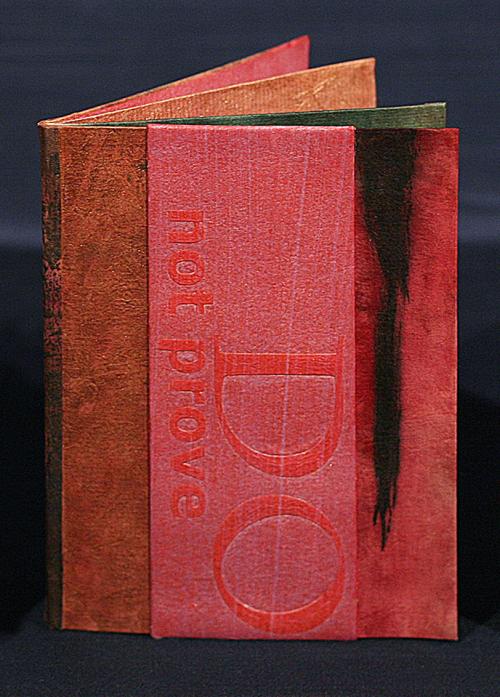 PD Packard's Disprove The Dream, RiTUAL: single-sheet book show