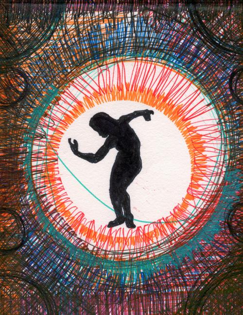 Ritual Ballet Repetition Pattern by Scott Barnes