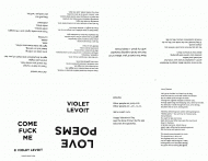 love poems /  sɯǝod ǝʇɐɥ by Violet LeVoit
