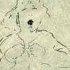 Line drawing, sleep, 
