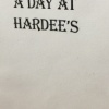 A Day at Hardee’s by Connor  Shelton for Ritual single-sheet book show