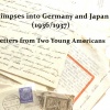 Germany, Japan, 1930s, artist book, Susan Viguers, zine, letters