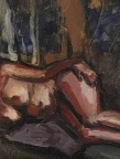 DoN Brewer, Tiberino Odalisque, oil on canvas