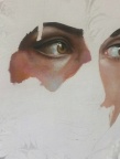 Self Portrait, Acrylic On Canvas, 8"x12," by Kala Hagopian 