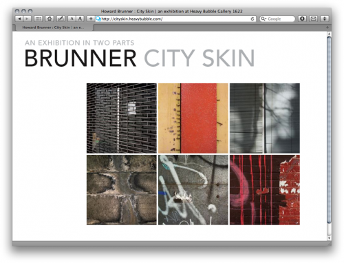 Howard Brunner, artist, City Skin